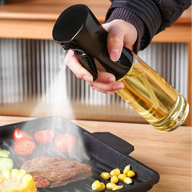 Bouteille de pulvérisation d’huile de cuisine domestique