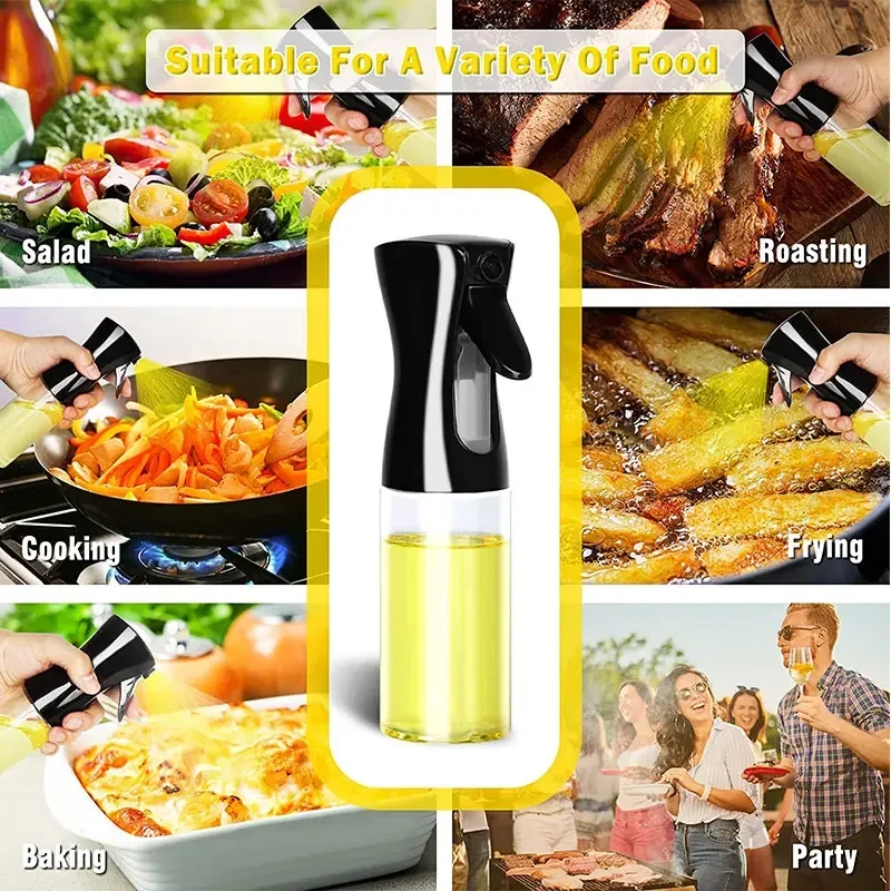Bouteille de pulvérisation d’huile de cuisine domestique